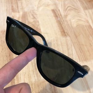 Black Ray Ban Wayfarers
